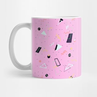 80s Retro Geometric Shapes Mug